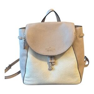 Kate Spade Tan and‎ Cream Backpack